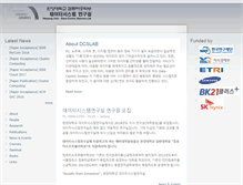 Tablet Screenshot of dcslab.hanyang.ac.kr